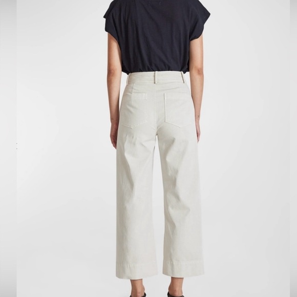 A piece apart chino merida pant in cream - Picture 2 of 10